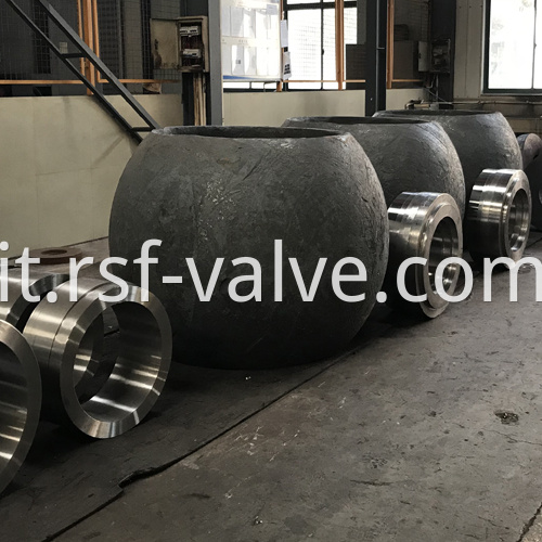 Ball Valve Part Rough Machining Body Ball